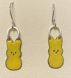 PEEPS Enamel Earrings