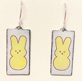 PEEPS Enamel Earrings
