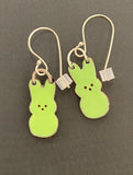 PEEPS Enamel Earrings