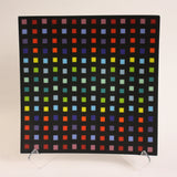 Rainbow Confetti Glass Platter