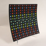 Rainbow Confetti Glass Platter