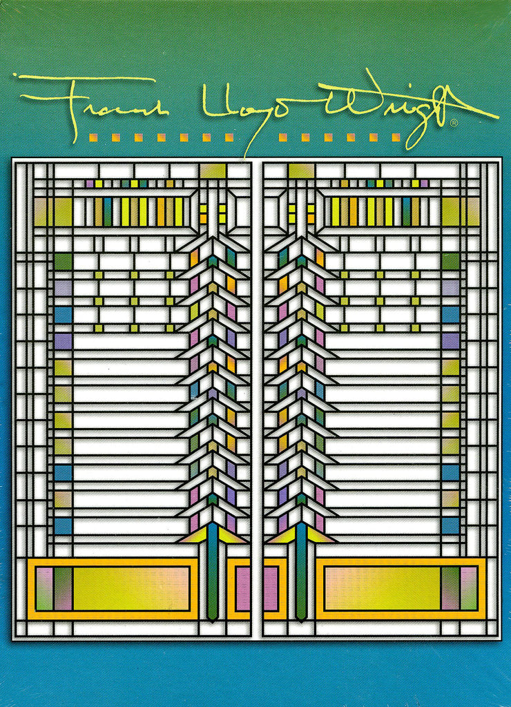 FRANK LLOYD WRIGHT - CARD CASE - HOME & STUDIO - Yellow