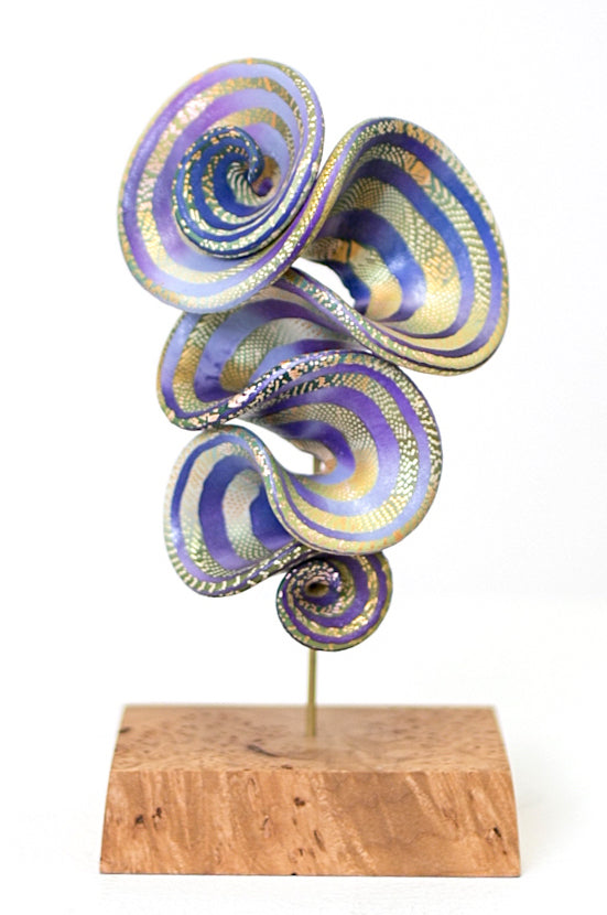 Elise Winters - Lilac Esprit Brooch on Stand