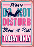 Mom at Rest Mother's Day Card