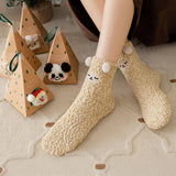 Fuzzy Christmas Socks