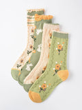 Rufia -  Green Series Women's Crew Socks