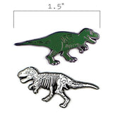 T. Rex & Fossil Pins
