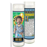Bob Ross Saint Candle