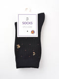 Rufia - Retro Floral Mid-calf Socks