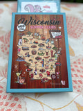Wisconsin Supper Club Map - Puzzles  500pc  (SERIES 2)