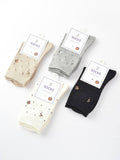 Rufia - Retro Floral Mid-calf Socks