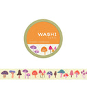 Mushrooms Washi Tape