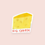 Big Cheese - Die Cut Sticker