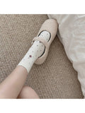 Rufia - Retro Floral Mid-calf Socks