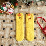 Fuzzy Christmas Socks