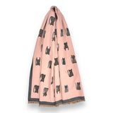Cats print scarf