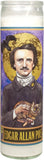 Edgar Allen Poe Saint Candle