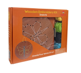 Wooden Embroidery Kit - Insects