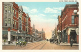 Postcard: Sixth Street, Racine, Wisconsin