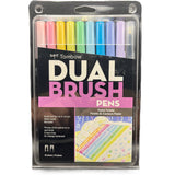 Tombow Dual Brush Pens Pastel Palette 10ct