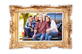 Magnetic Fridge Frames - Gold