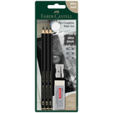 Pitt Graphite Matte Pencil Sketching Set (10B, 12B, 14B)