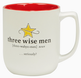 Christmas Fun Red Sayings Mug 16 oz Asst