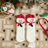 Fuzzy Christmas Socks