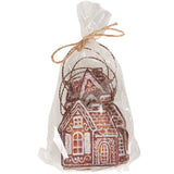 Gingerbread Village Ornament Set