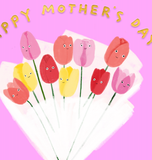 TULIPS FOR YOU - Mother's Day Card