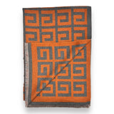 Big Maze print scarf