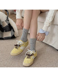 Rufia - Retro Floral Mid-calf Socks