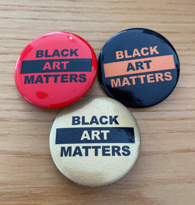 Black Art Matters Button