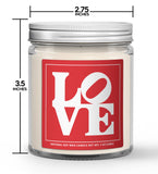 Love in Red Soy Candle - Valentine's Day Candle