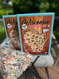 Wisconsin Supper Club Map - Puzzles  500pc  (SERIES 2)