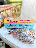 Wisconsin Supper Club Map - Puzzles  500pc  (SERIES 2)