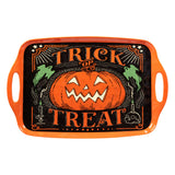 Scaredy Cat Halloween 3 p. Hvy Weight Melamine Hostess Set