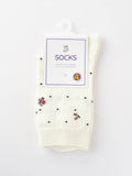 Rufia - Retro Floral Mid-calf Socks