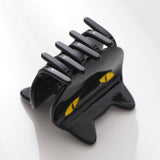 Black Cat Face Claw Clip