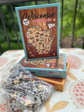 Wisconsin Supper Club Map - Puzzles  500pc  (SERIES 2)