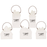 Gingerbread Village Ornament Set