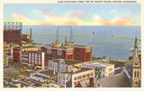 Postcard: Lake Michigan from Racine, Wisconsin