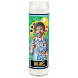 Bob Ross Saint Candle