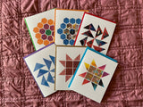 Quilt Block Greeting Cards, Boxed Set of 6
