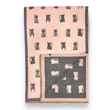 Cats print scarf