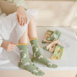 Rufia -  Green Series Women's Crew Socks