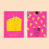 HAVE A CHEESEY BIRTHDAY - Card