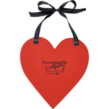 Heart Cardinal Ornament