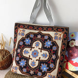 RETRO EMBROIDERED TOTE BAG