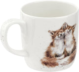 Wrendale Foxes Bedtime Kisses Mug